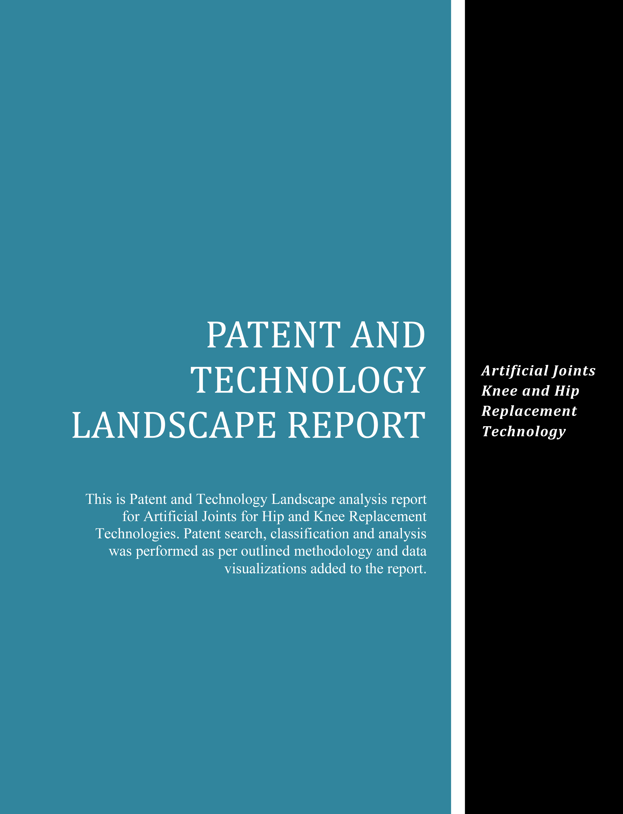 Artificial Joints Patent Technology Landscape Report