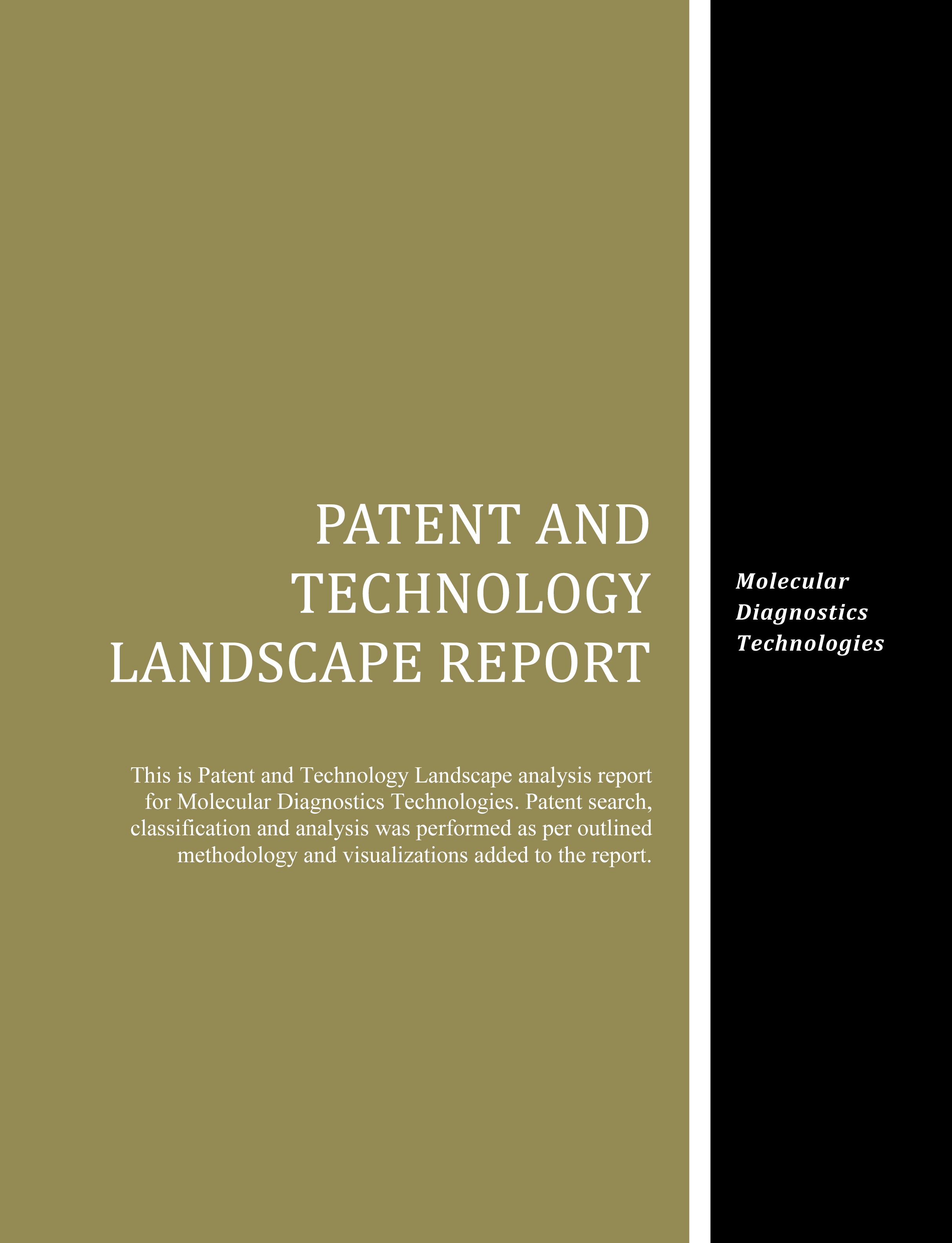 Molecular Diagnostics Patent Technology Landscape Report