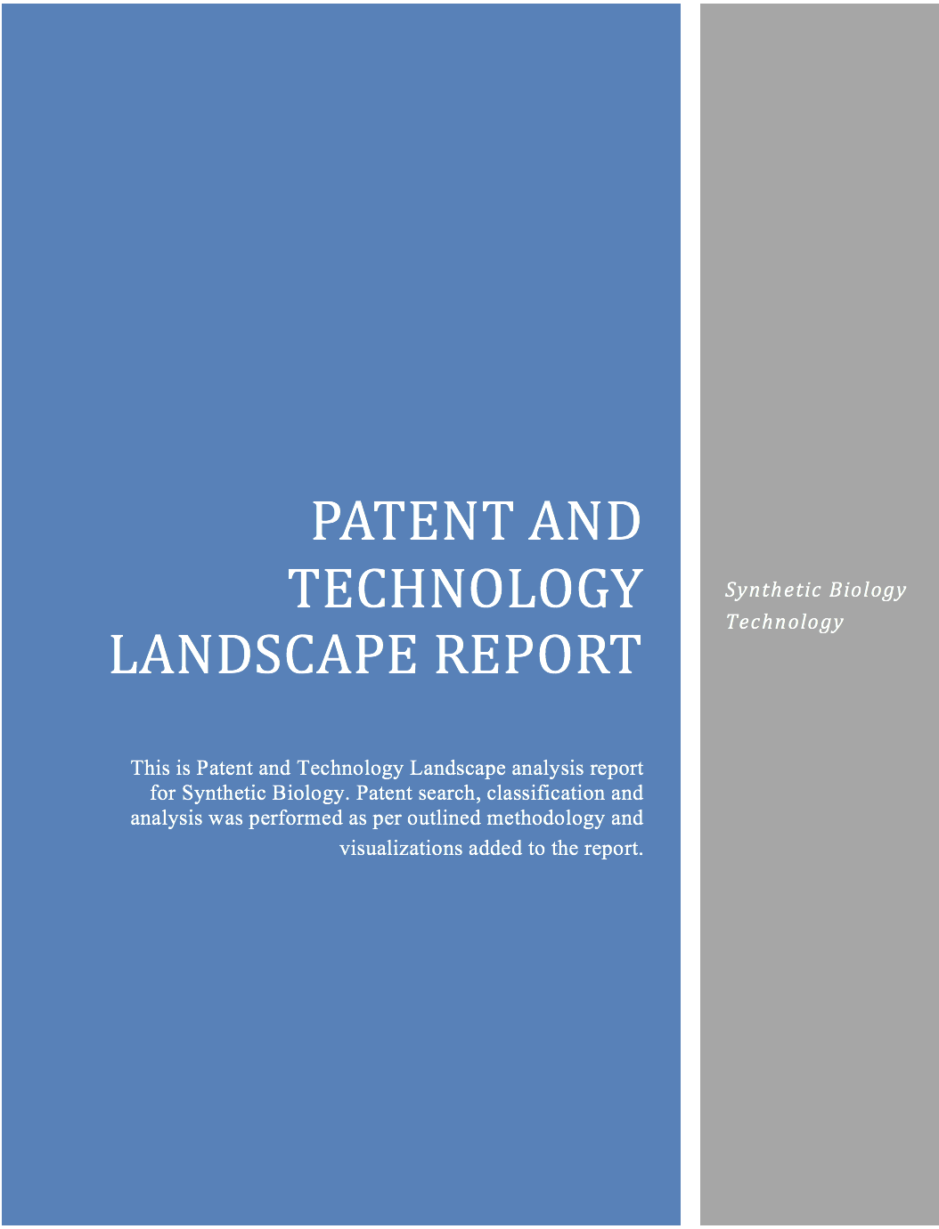 Wearable Technologies Technology Landscape Report